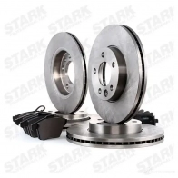 Тормозные диски и колодки, комплект STARK 1437815685 skbk1090346 6 UPXROK - Изображение 3