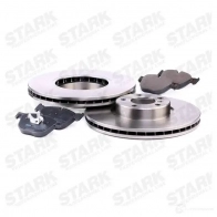 Тормозные диски и колодки, комплект STARK 9D 8JP5 1437815912 skbk1090367 - Изображение 3