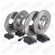 Тормозные диски и колодки, комплект STARK skbk1090304 MC0W Q 1437815839 - Изображение 4