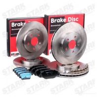 Тормозные диски и колодки, комплект STARK FAF 8MJ0 1437815966 skbk1090319 - Изображение 2