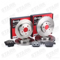 Тормозные диски и колодки, комплект STARK 4A4 Y7 skbk1090324 1437815878 - Изображение 2
