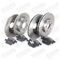 Тормозные диски и колодки, комплект STARK 4A4 Y7 skbk1090324 1437815878 - Изображение 4