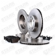 Тормозные диски и колодки, комплект STARK 1437815842 skbk1090326 3I MN2G - Изображение 3