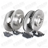Тормозные диски и колодки, комплект STARK 1437815842 skbk1090326 3I MN2G - Изображение 4