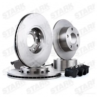Тормозные диски и колодки, комплект STARK 1437815838 0N47 4 skbk1090175 - Изображение 3