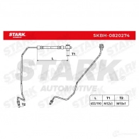 Тормозной шланг STARK OM4G2 R6 skbh0820274 1437805251 - Изображение 2