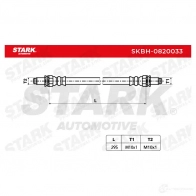 Тормозной шланг STARK skbh0820033 1X J0RTI 1437806440 - Изображение 3
