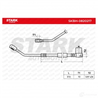 Тормозной шланг STARK skbh0820217 1437804839 8YADO D - Изображение 2