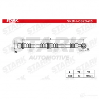 Тормозной шланг STARK 5JI8U B 1437804880 skbh0820413 - Изображение 6
