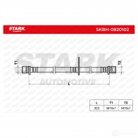 Тормозной шланг STARK 1437803792 U N8PTVN skbh0820102 - Изображение 4