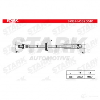 Тормозной шланг STARK 1437802979 skbh0820510 0B 74IM - Изображение 2