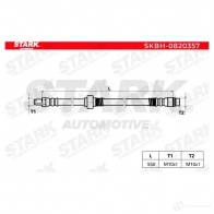 Тормозной шланг STARK LV 4OR 1437804227 skbh0820357 - Изображение 3