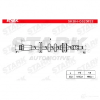 Тормозной шланг STARK 1437805310 skbh0820192 BY RCA4B - Изображение 5