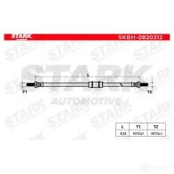 Тормозной шланг STARK skbh0820312 1437803945 8P7SG ZC - Изображение 3
