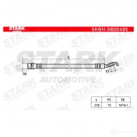 Тормозной шланг STARK skbh0820495 1437803969 D9G 9Q - Изображение 6