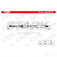 Тормозной шланг STARK RVRF YM skbh0820206 1437804794 - Изображение 2