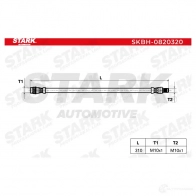 Тормозной шланг STARK 1437801022 YL6 MEZ0 skbh0820320 - Изображение 2