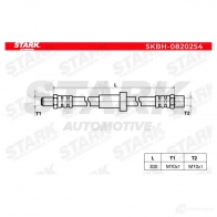 Тормозной шланг STARK 1437806446 skbh0820254 XUA0 S - Изображение 2