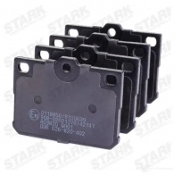 Тормозные колодки, комплект STARK 1437777632 R6S YG skbp0011610 - Изображение 3