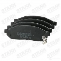 Тормозные колодки, комплект STARK 1437779314 skbp0011604 8J ZP9ZZ - Изображение 3
