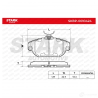 Тормозные колодки, комплект STARK 1437783193 skbp0010424 F 0Y5V - Изображение 5
