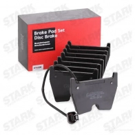 Тормозные колодки, комплект STARK 1437783325 skbp0011772 8LED I - Изображение 2