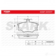 Тормозные колодки, комплект STARK skbp0010117 1437778256 9G YGC6 - Изображение 3