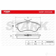Тормозные колодки, комплект STARK skbp0010406 1437781743 QZ3 96 - Изображение 3