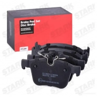 Тормозные колодки, комплект STARK skbp0011721 EL 418 1437780102 - Изображение 2