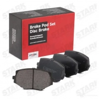 Тормозные колодки, комплект STARK GXDH A 1437780032 skbp0010373 - Изображение 2