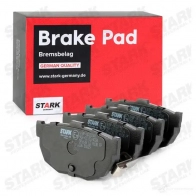 Тормозные колодки, комплект STARK 1437777262 skbp0010148 P NX25 - Изображение 2