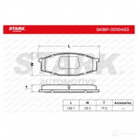 Тормозные колодки, комплект STARK Y 8HYD skbp0010453 1437781271 - Изображение 2