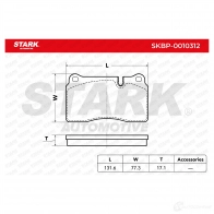 Тормозные колодки, комплект STARK 1437783308 0J B46K skbp0010312 - Изображение 3