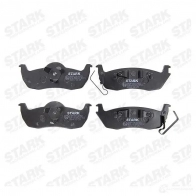 Тормозные колодки, комплект STARK GQAT 4W3 1437781047 skbp0010352 - Изображение 2