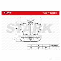 Тормозные колодки, комплект STARK 2 9YOHU 1437777810 skbp0010114 - Изображение 3