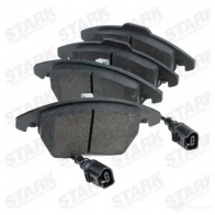 Тормозные колодки, комплект STARK YF9 MRS skbp0011940 1437778059 - Изображение 4