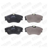 Тормозные колодки, комплект STARK 1R2OC K 1437782839 skbp0010357 - Изображение 2