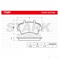 Тормозные колодки, комплект STARK 1437782413 skbp0010196 C 114UIV - Изображение 3