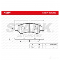 Тормозные колодки, комплект STARK skbp0010192 QWWMY FV 1437779349 - Изображение 2