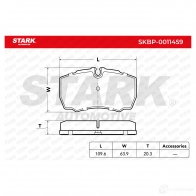 Тормозные колодки, комплект STARK LCNX 21U 1437782098 skbp0011459 - Изображение 2