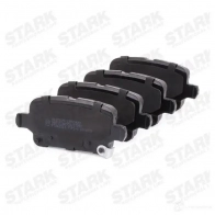 Тормозные колодки, комплект STARK 1437778443 skbp0011857 M969 NVX - Изображение 3