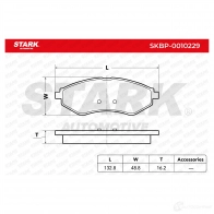 Тормозные колодки, комплект STARK skbp0010229 1437780690 O 4K3FQ - Изображение 3