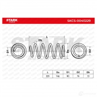 Пружина STARK skcs0040229 1437797698 ADK7 R - Изображение 6