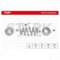 Пружина STARK skcs0040043 1437795550 M UQ85 - Изображение 6
