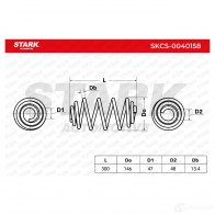Пружина STARK 2R CTL18 1437798947 skcs0040158 - Изображение 6