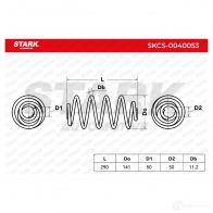 Пружина STARK 83I ZL26 1437796272 skcs0040053 - Изображение 5