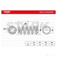 Пружина STARK 1437795590 skcs0040238 Y MQTPJ9 - Изображение 5