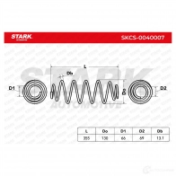 Пружина STARK 1437798908 FXK MQI skcs0040007 - Изображение 5