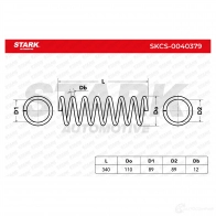 Пружина STARK SJQ H4S skcs0040379 1437796865 - Изображение 2