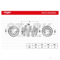 Пружина STARK skcs0040022 R DCDD 1437798218 - Изображение 6